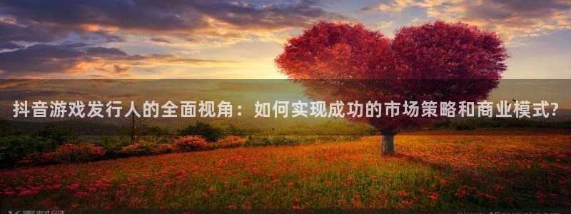 亿万28官网登录注册账号：抖音游戏发行人的全面视角：如何实现成功的市场策略和商业模式?