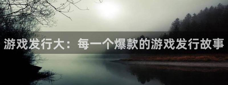 亿万28娱乐测速官网：游戏发行大：每一个爆款的游戏发行故事