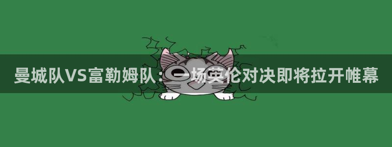 24直播网下载：曼城队VS富勒姆队：一场英伦对决即将拉开帷幕